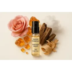 Oficiálna vzorka parfumu Ramon Monegal Heritage Drops 2 ml 0,06 fl.o.z. tester parfumu